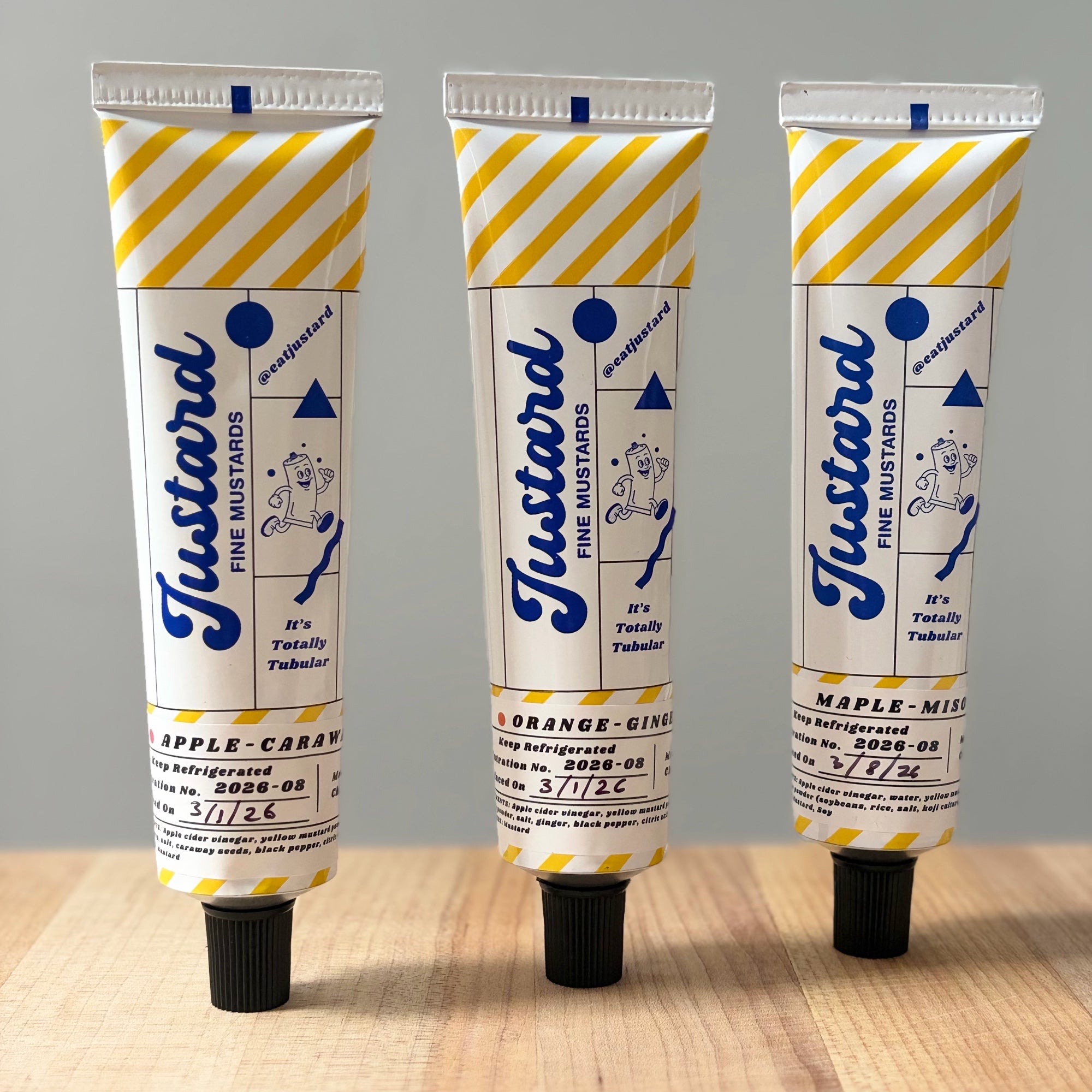 3-Pack: Justard Combo (3 x 75ml)